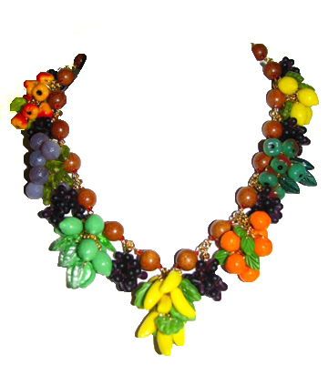 Julia Lee's Jewelry
                Fruit Necklace