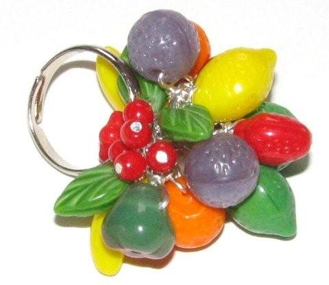 Julia Lee's
                Jewelry fruit ring