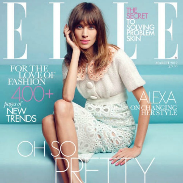 Elle UK
            Magazine March 2012 Julia Lee's Jewelry