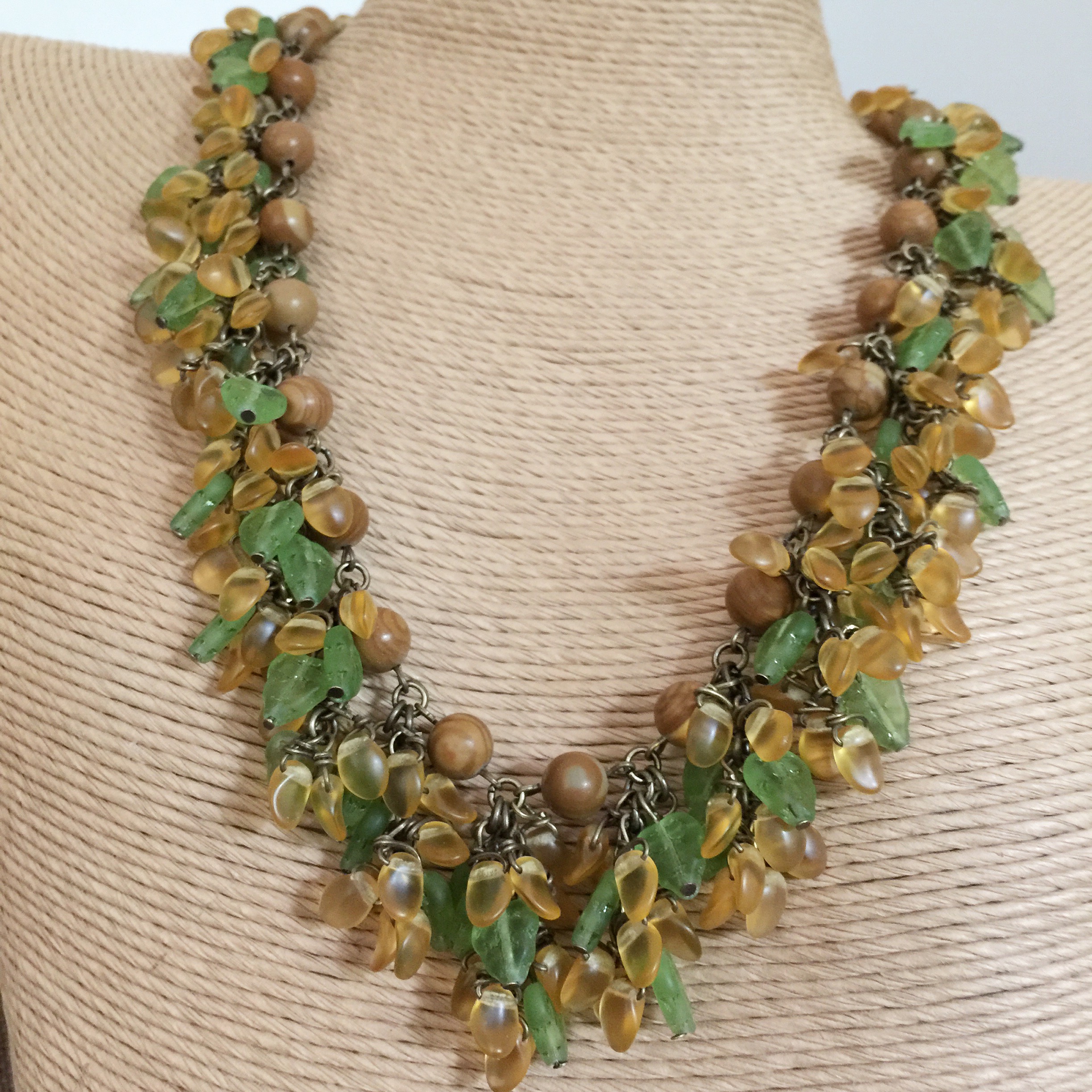 Julia
                  Lee's Flannel bush necklace